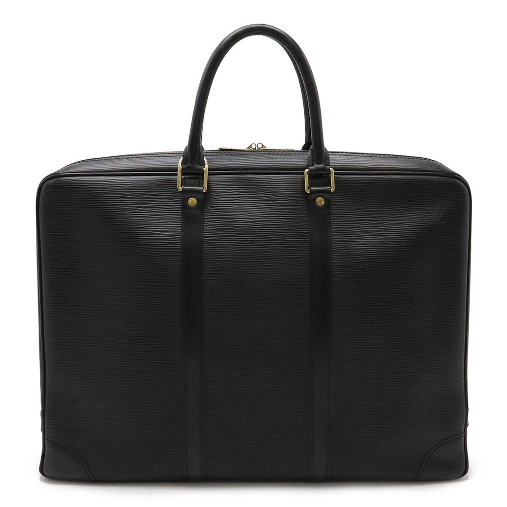 LOUIS VUITTON Epi Porte Documents Voyage Business Bag Briefcase Noir Black